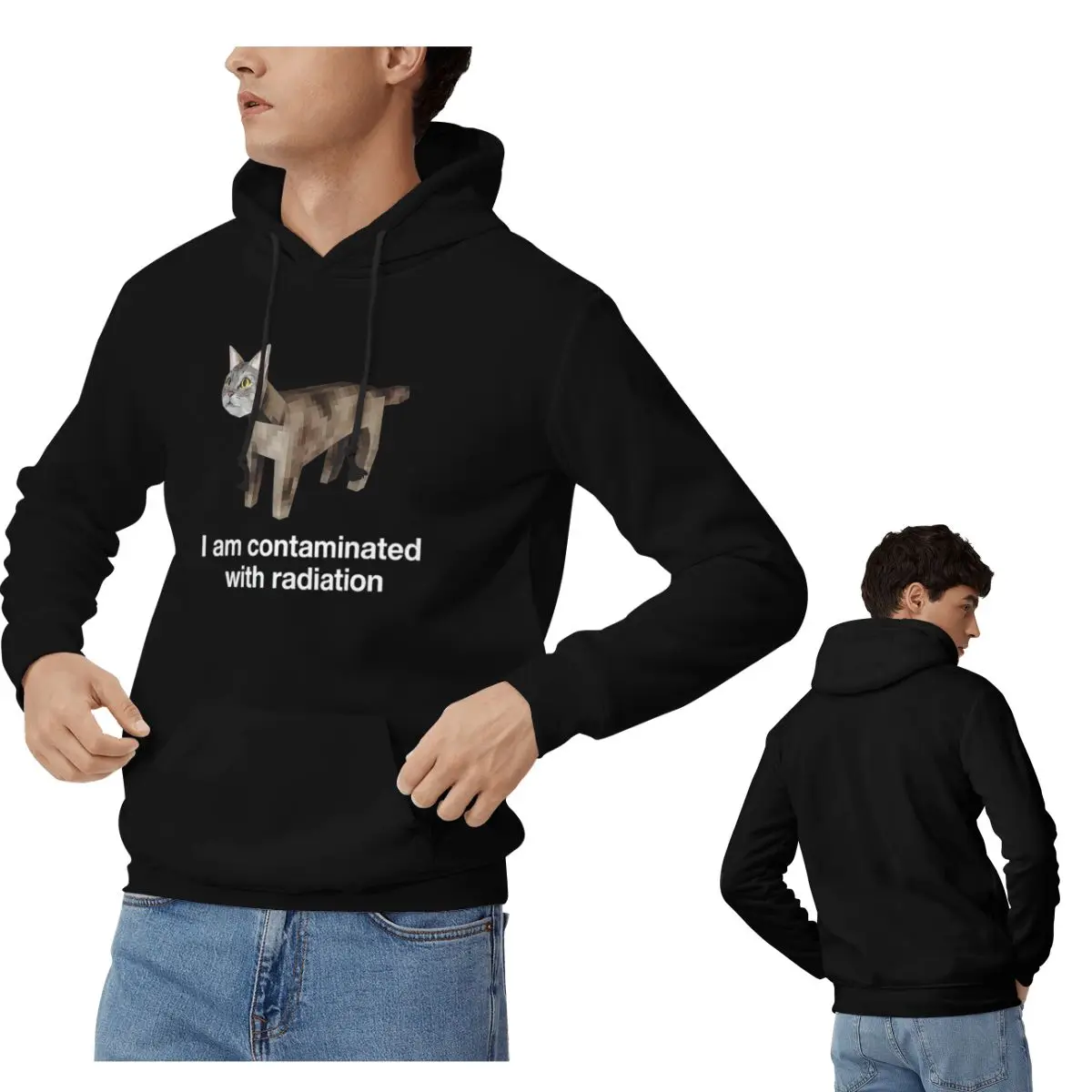 Winter Clothing Meme - Sudaderas con capucha divertidas con radiación