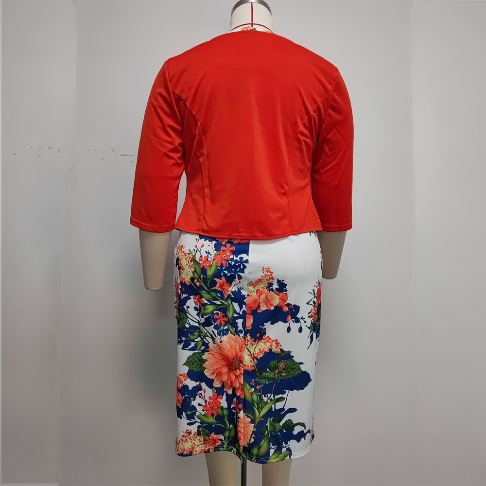 Winter Clothing Women Pakistan - Conjunto de Moda Estampado de Manga