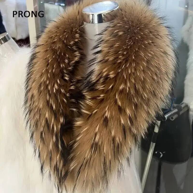 Winter Clothing Clearance Sale - Bufanda de piel de mapache Natural