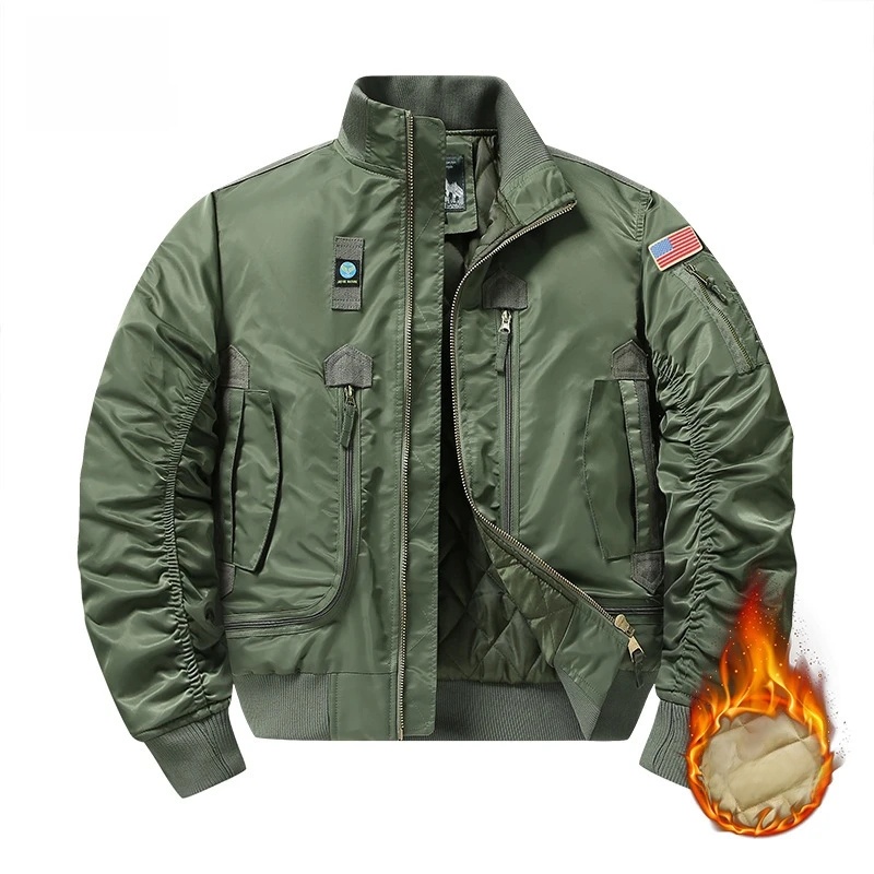 Winter Clothing Taiwan - Chaqueta Bomber MA1 de invierno para