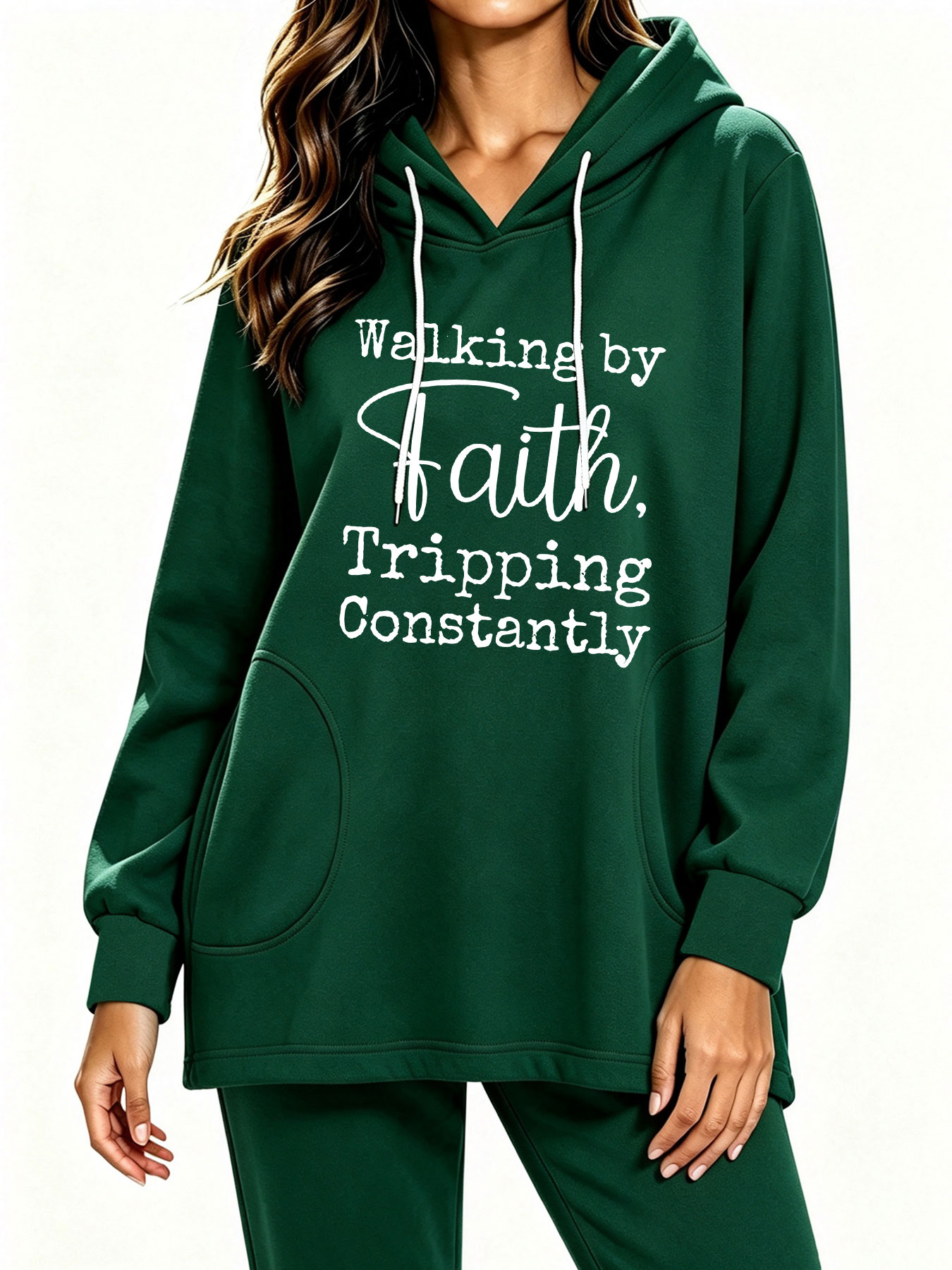 Winter Clothing Quotes - Sudadera con Capucha y Cordón Ajustable,