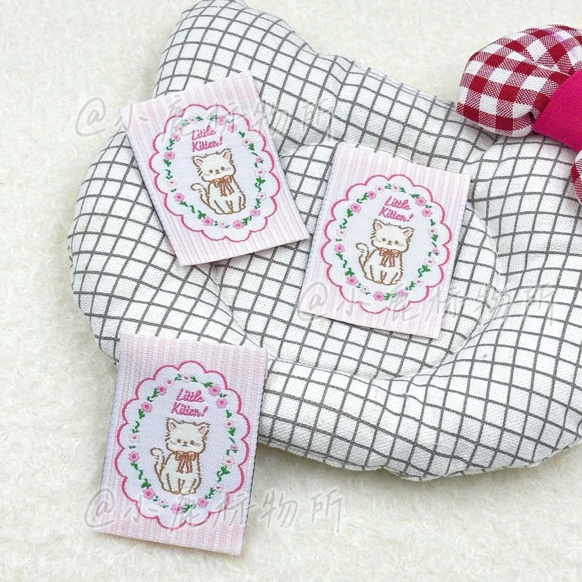 Winter Clothing Label - Etiqueta de tela con diseño de