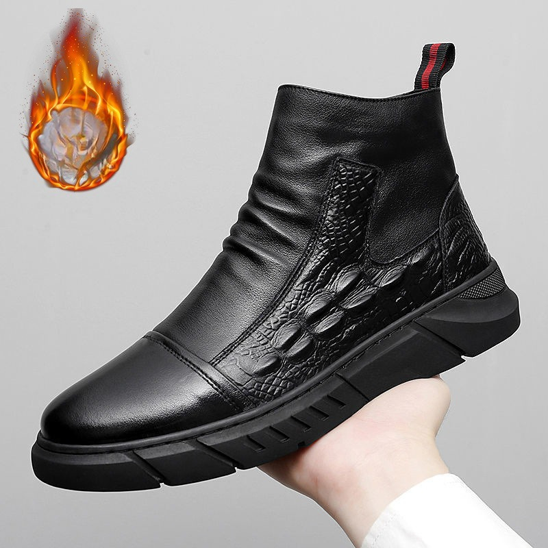 Winter Cloth - Botas de Hombre con Forro de