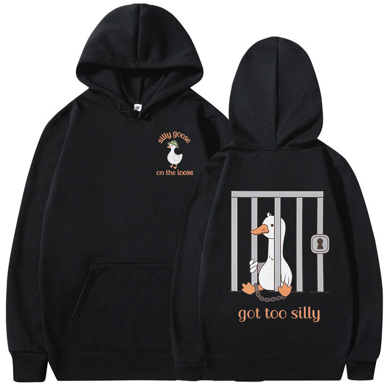 Winter Clothing Meme - Sudaderas con capucha holgadas de ganso
