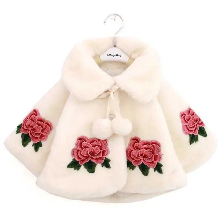Winter Clothing Toddler - Capa de piel de imitación para