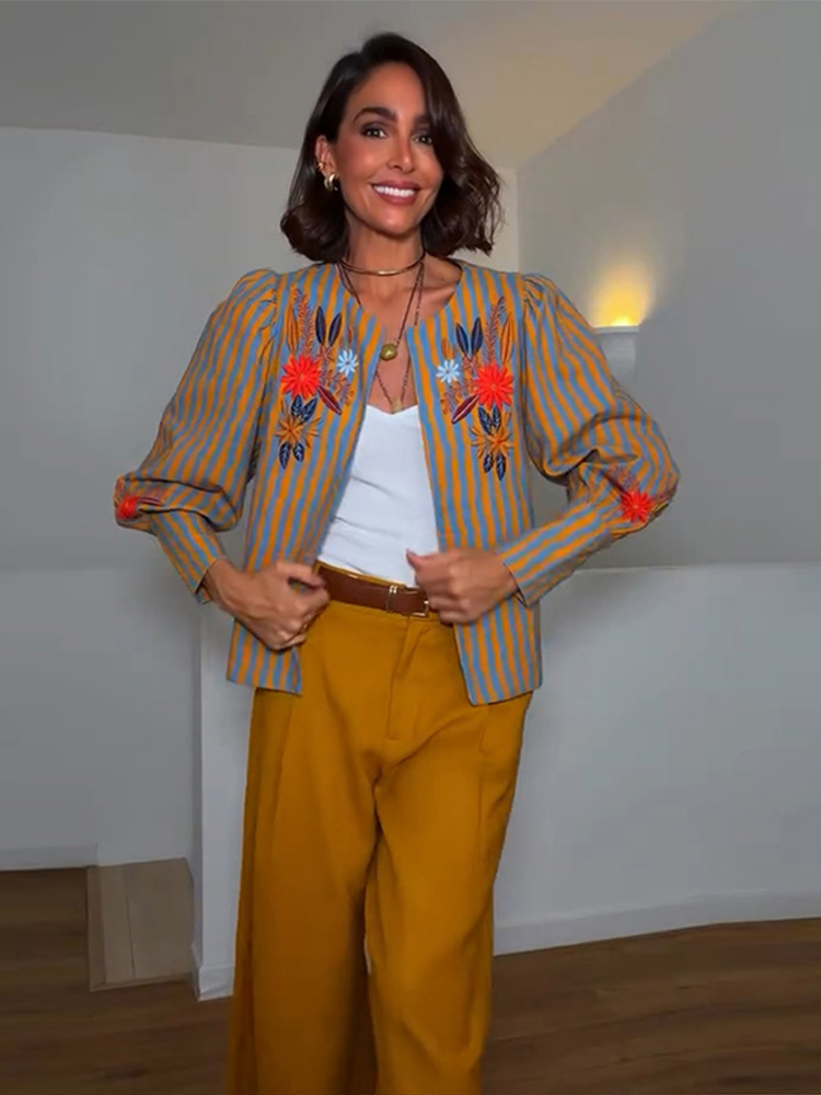 Winter Clothing For - Chaqueta de otoño 2026 con bordado