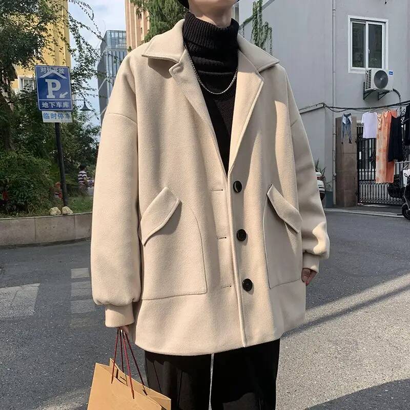 Abrigos de Lana de Color Sólid - Winter Clothing Taiwan reseña y precio