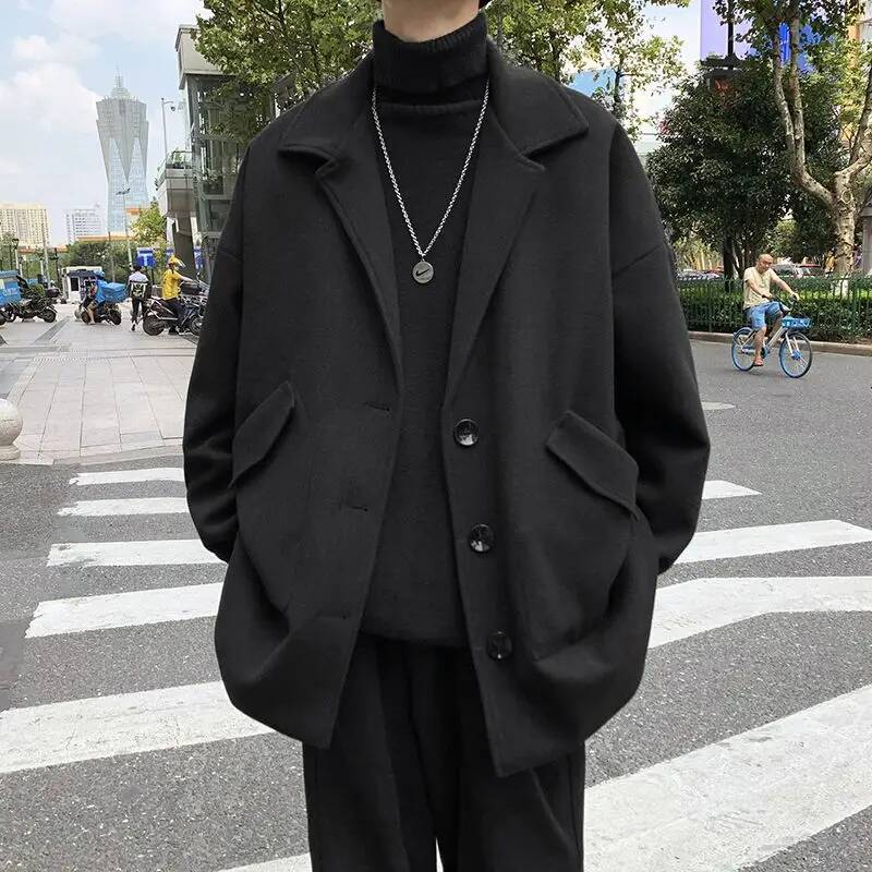Abrigos de Lana de Color Sólid - Winter Clothing Taiwan reseña y precio
