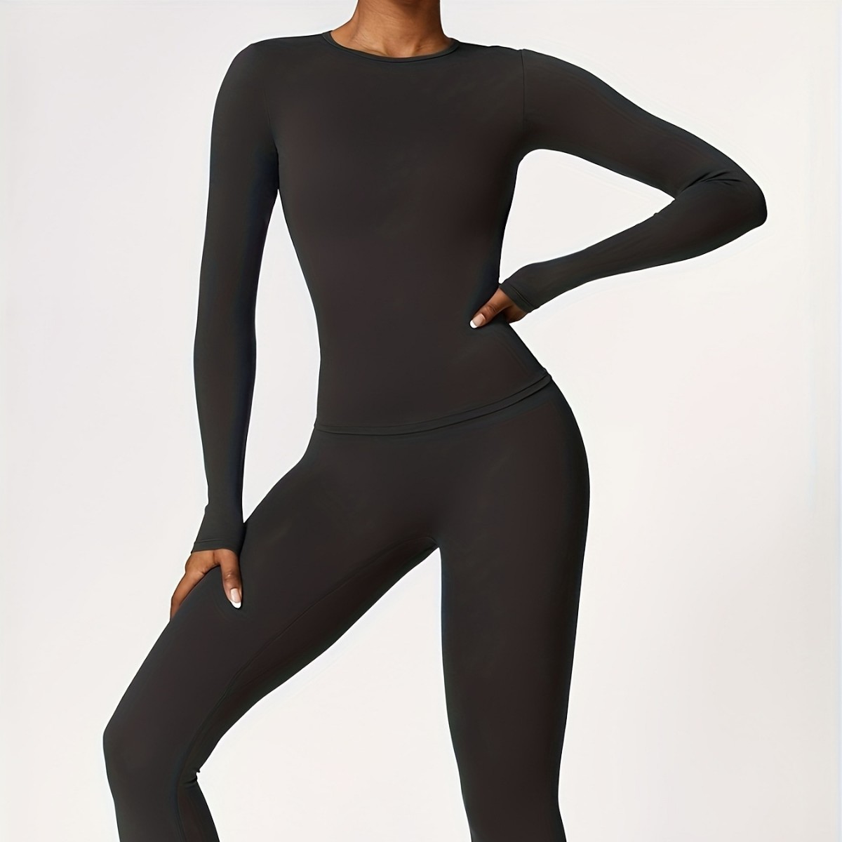 Traje de yoga ajustado, ropa d - Winter Clothing For reseña y precio