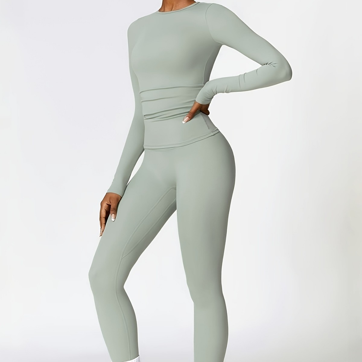 Traje de yoga ajustado, ropa d - Winter Clothing For reseña y precio