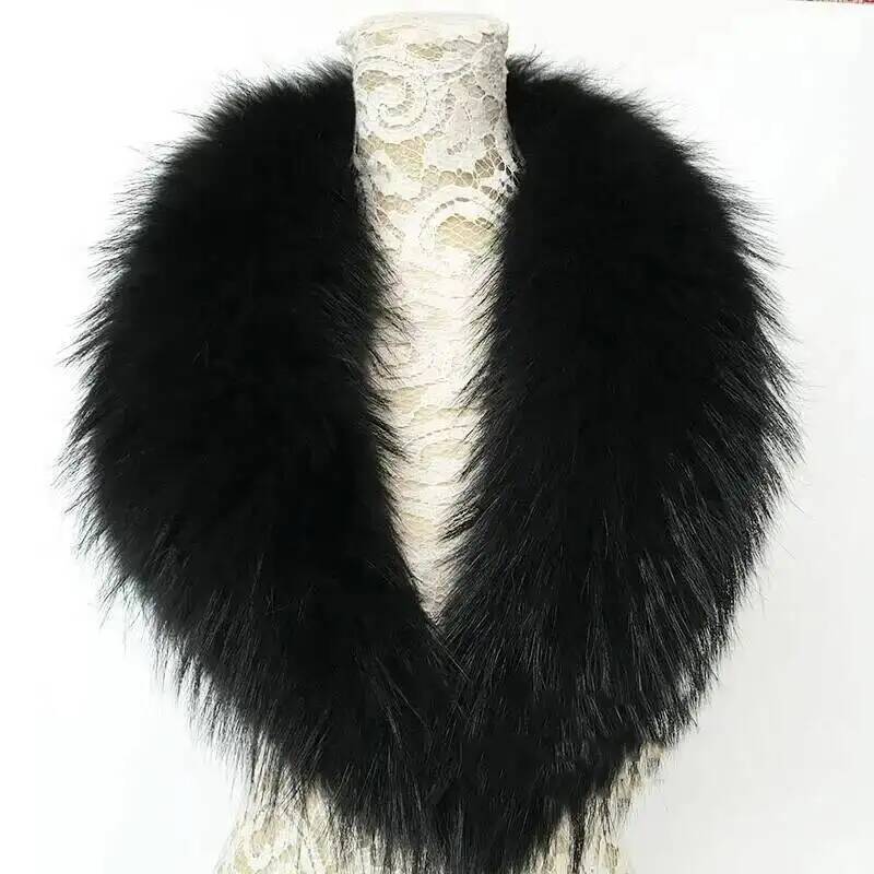 Bufanda de piel de mapache Nat - Winter Clothing Clearance Sale reseña y precio