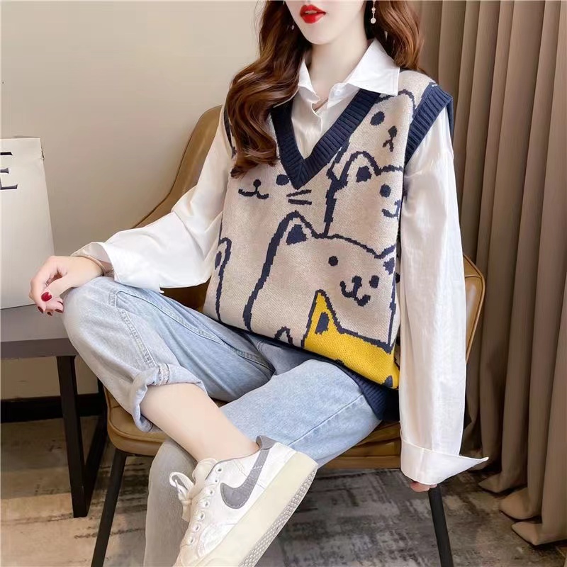 Chaleco de punto para mujer, s - Winter Clothing Label reseña y precio