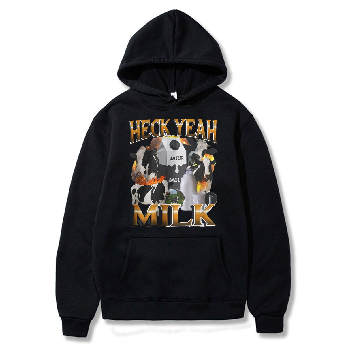 Sudadera con Capucha Heck Yeah - Winter Clothing Meme reseña y precio