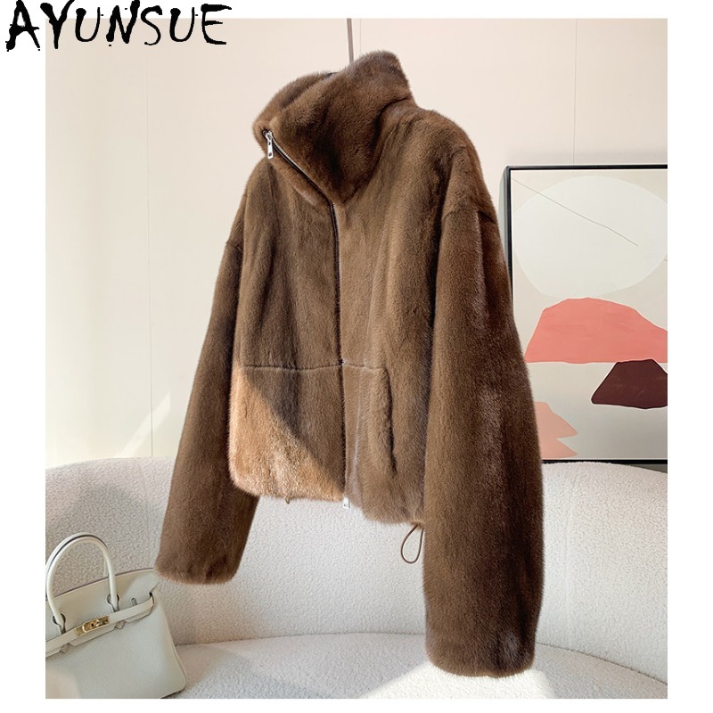 AYUNSUE Abrigo de Piel de Visó - Winter Clothing Label reseña y precio