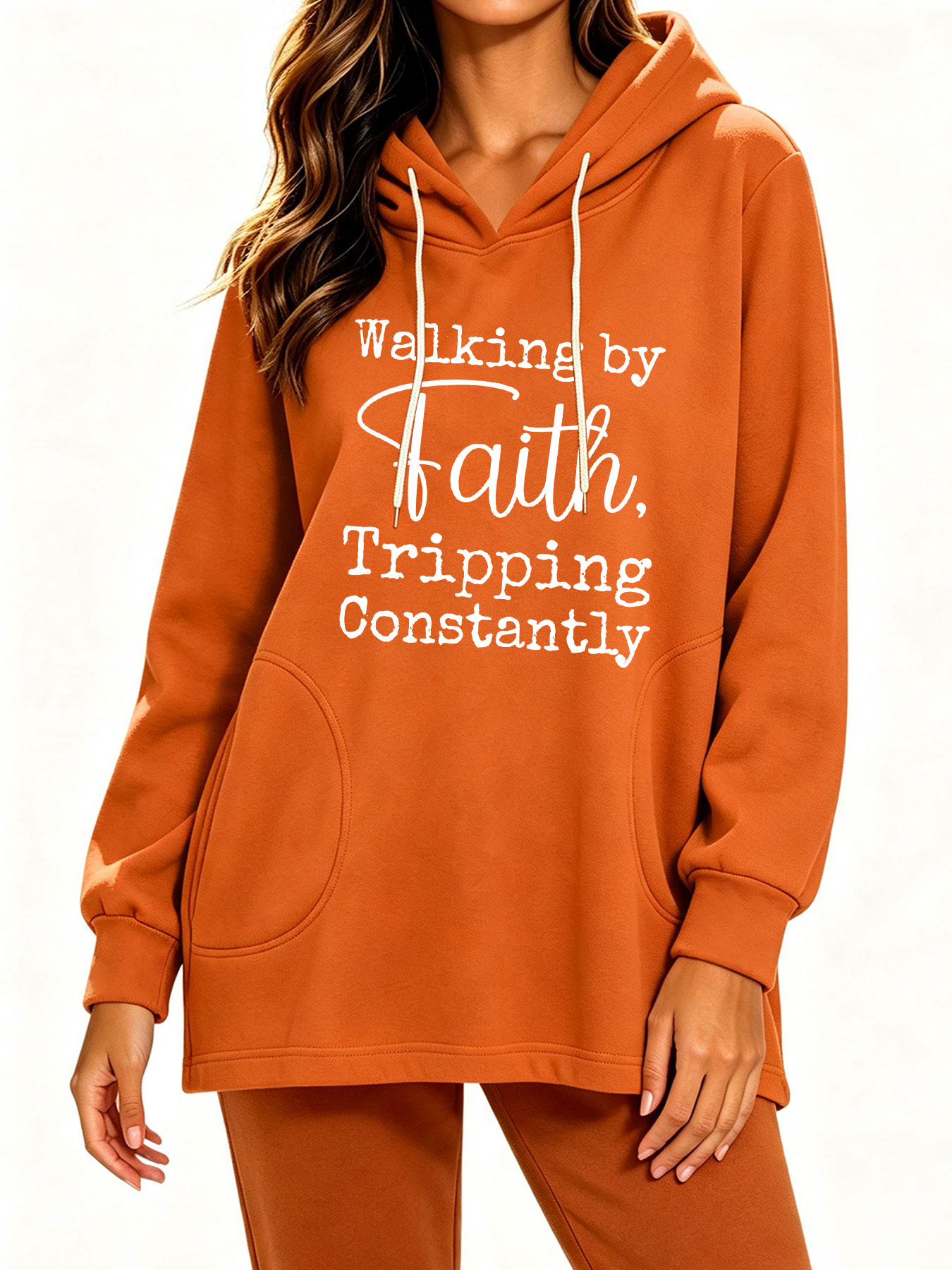 Sudadera con Capucha y Cordón  - Winter Clothing Quotes reseña y precio