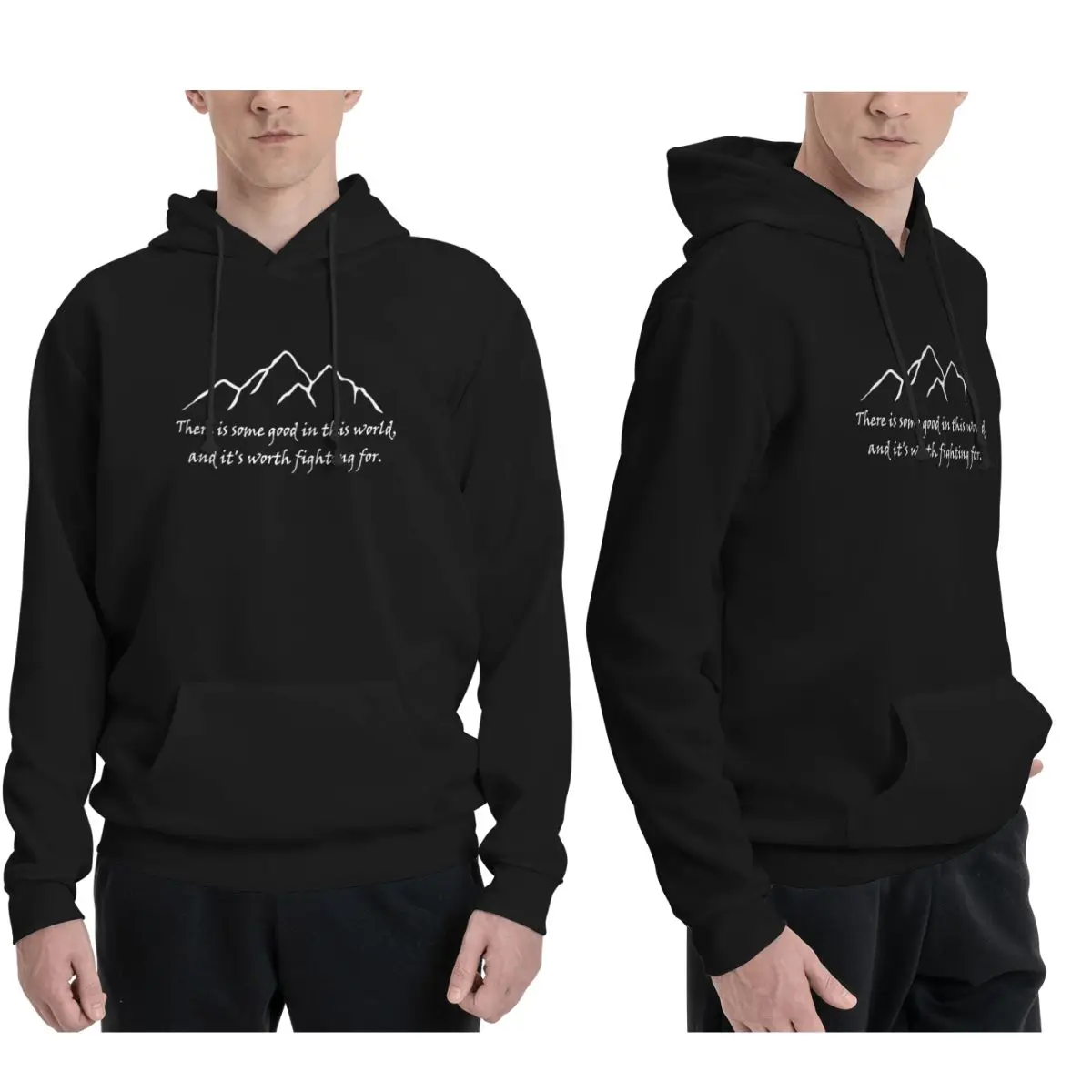 Samwise Quote Sudaderas con ca - Winter Clothing Quotes reseña y precio