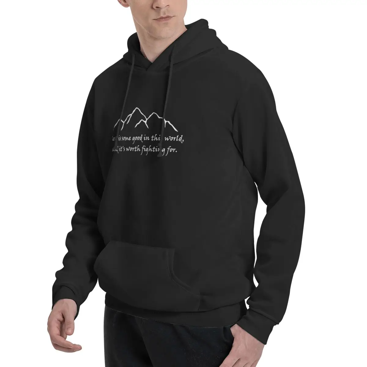 Samwise Quote Sudaderas con ca - Winter Clothing Quotes reseña y precio