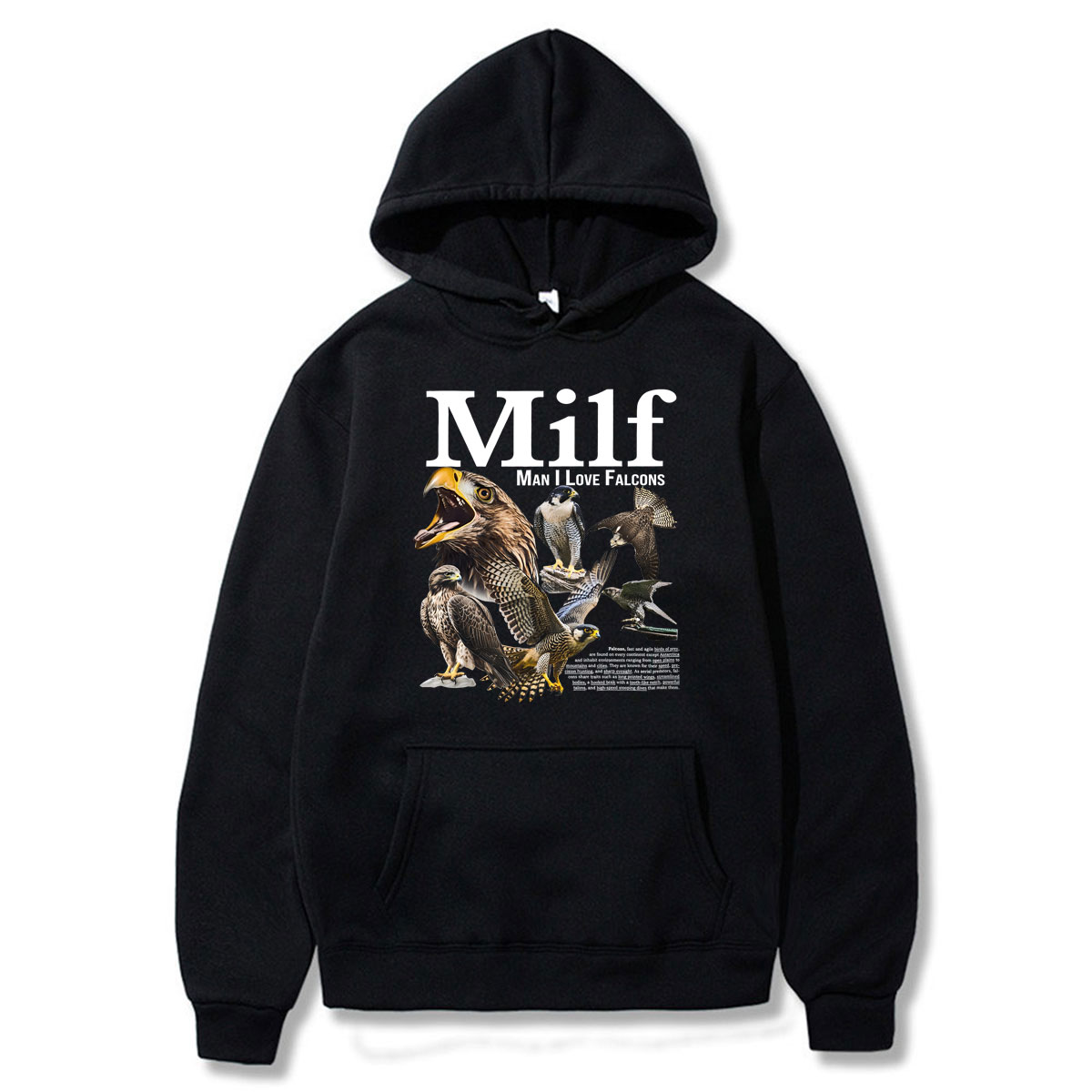 Sudadera con Capucha Gráfica M - Winter Clothing Meme reseña y precio