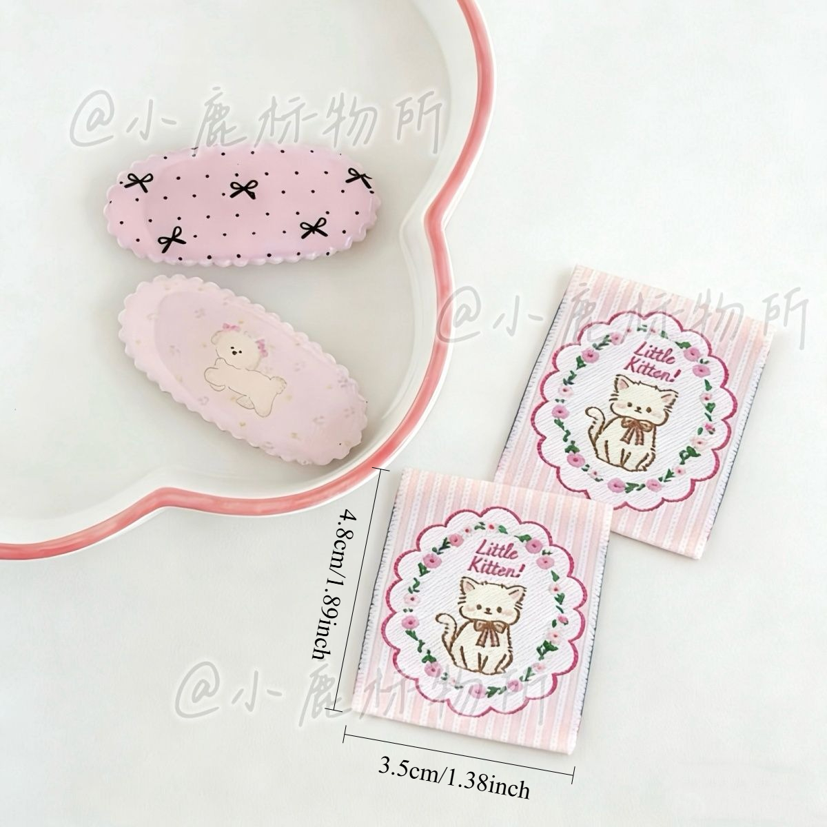 Etiqueta de tela con diseño de - Winter Clothing Label reseña y precio