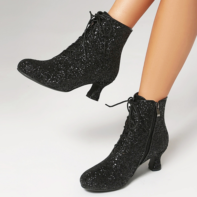 Botines dorados para mujer, za - Winter Cloth reseña y precio