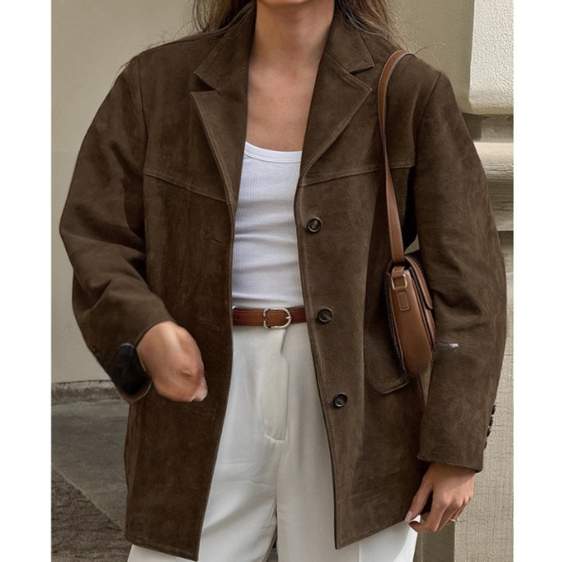 Chaqueta de ante de estilo occ - Winter Clothing Amazon reseña y precio