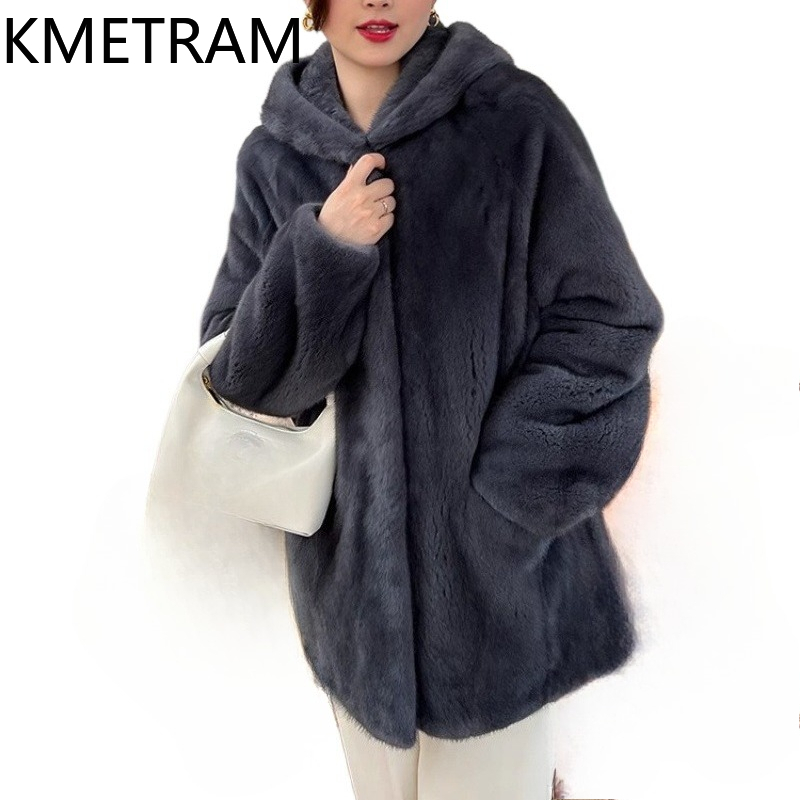 KMETRAM-Chaqueta de piel de vi - Winter Clothing Label reseña y precio