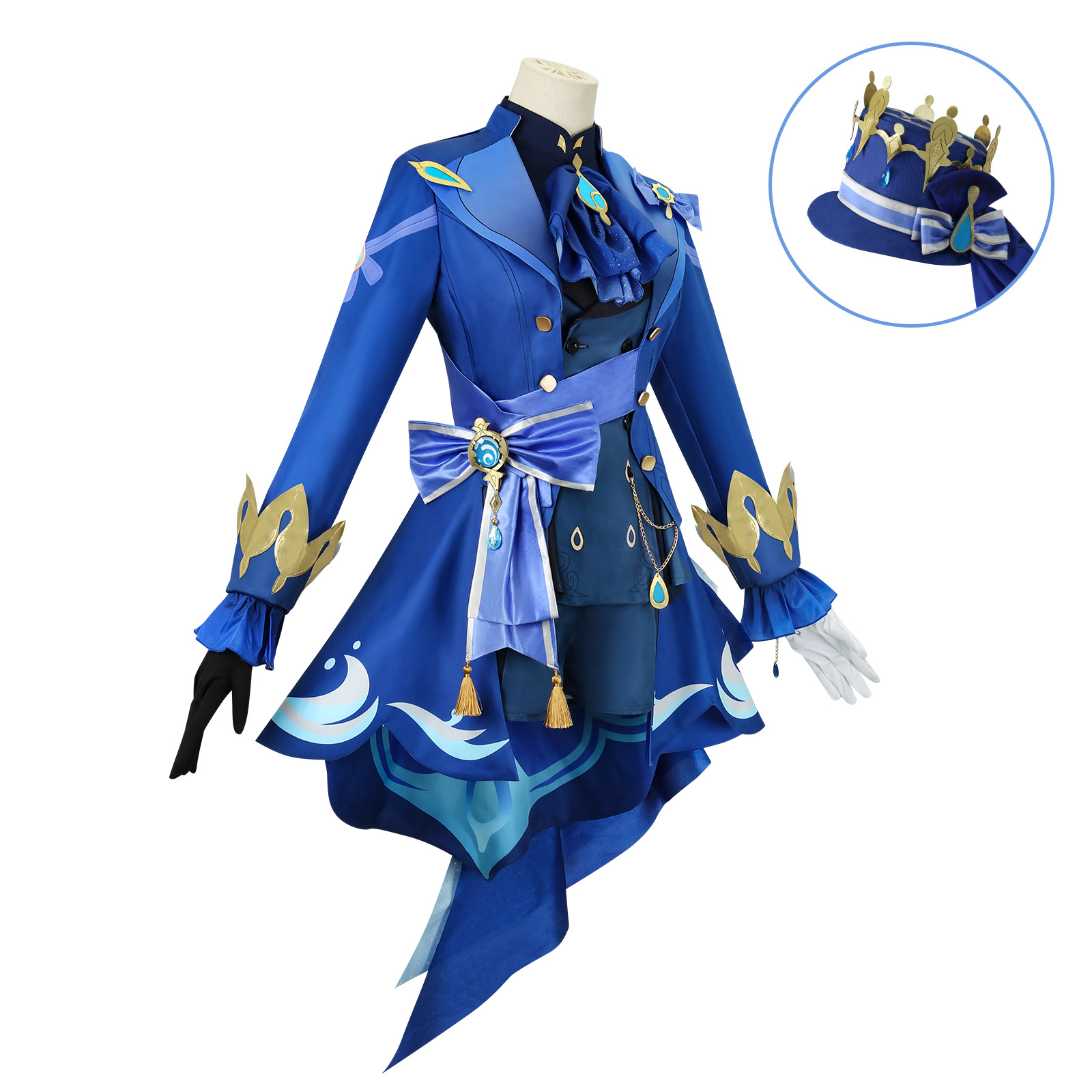 Disfraz de Cosplay de Furina,  - Winter Clothing Label reseña y precio