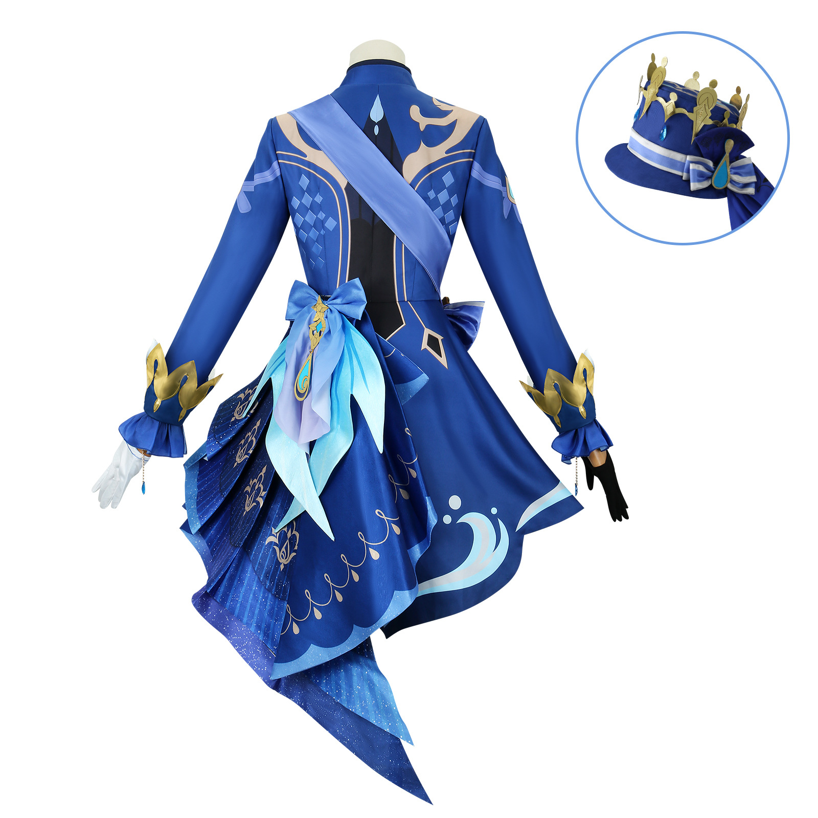 Disfraz de Cosplay de Furina,  - Winter Clothing Label reseña y precio