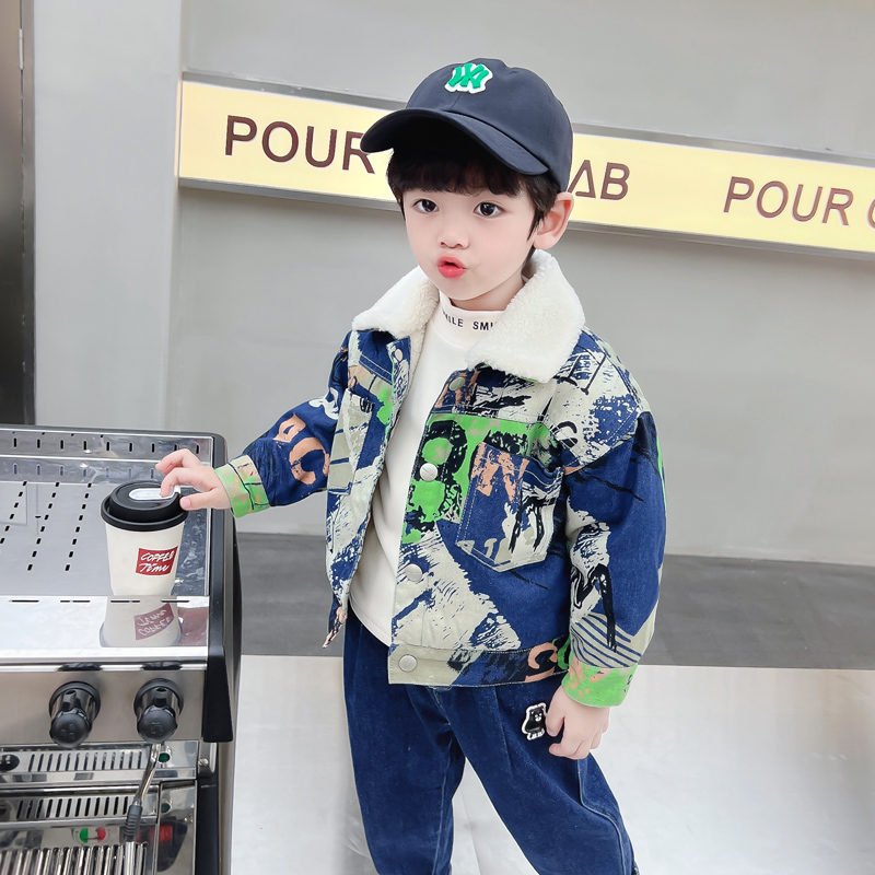 Chaqueta vaquera cálida para b - Winter Clothing Drawing For Kids reseña y precio