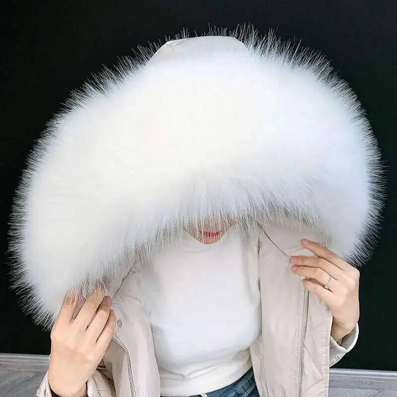Cuello de piel sintética desmo - Winter Clothing Clearance Sale reseña y precio
