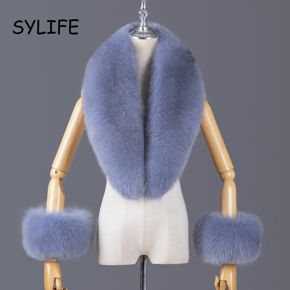 2025 Collar de piel de zorro a - Winter Clothing Clearance Sale reseña y precio