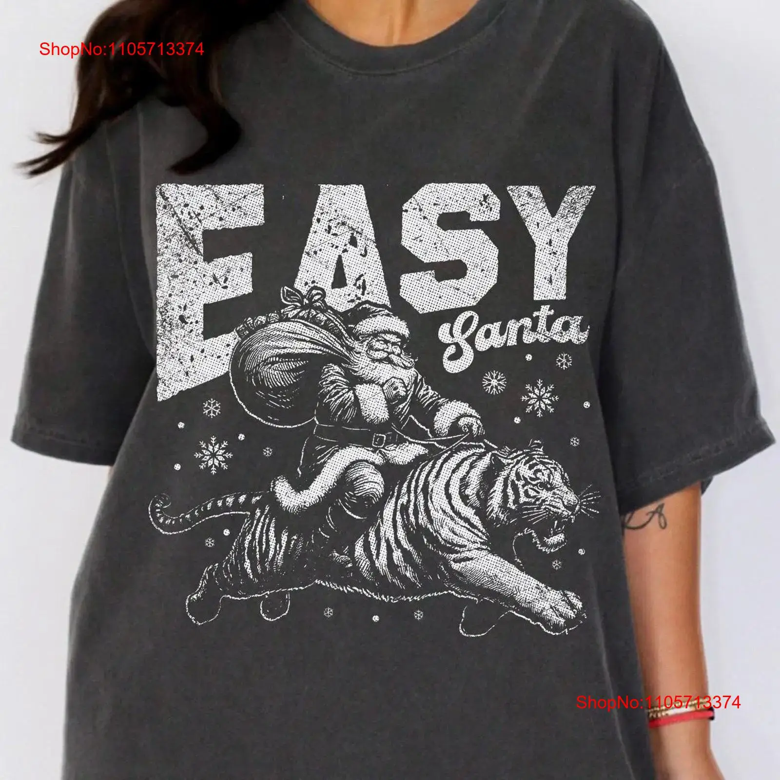 Camiseta de Santa Easy Santa T - Winter Clothing Meme reseña y precio