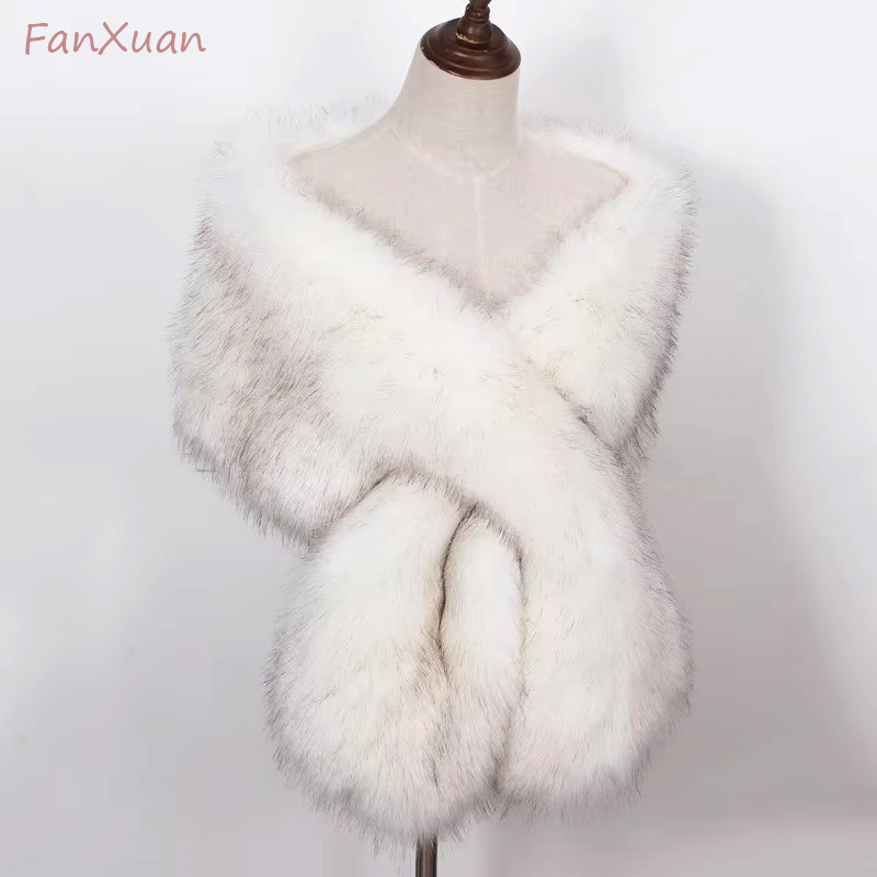 Abrigo de piel de zorro sintét - Winter Clothing Clearance Sale reseña y precio
