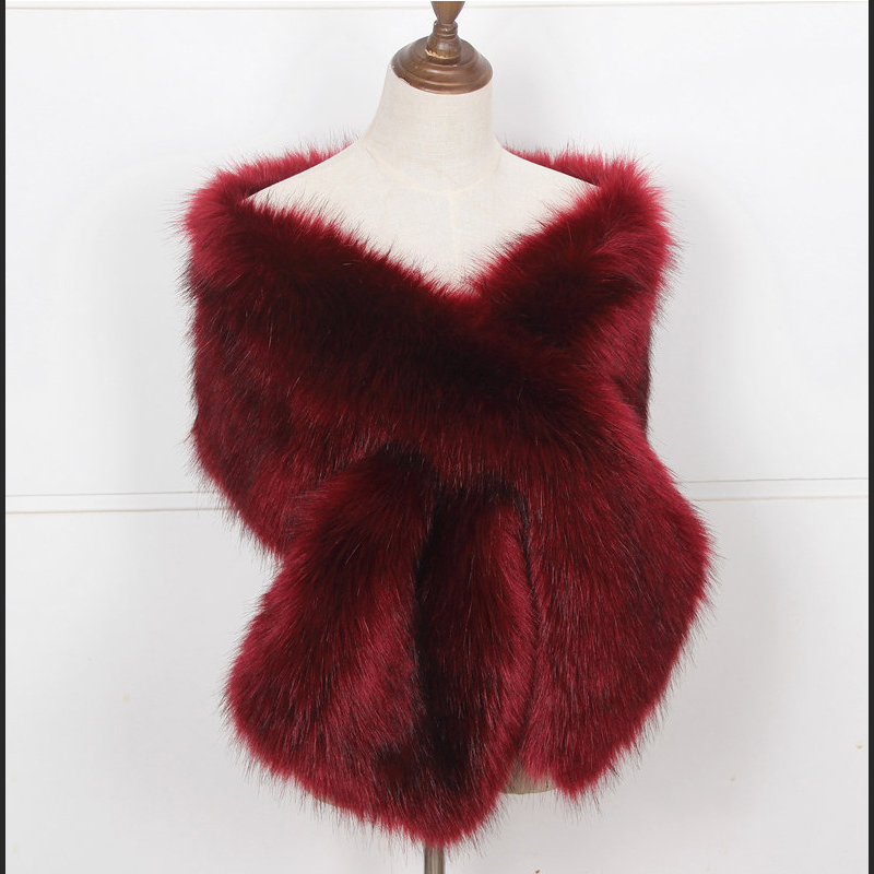 Abrigo de piel de zorro sintét - Winter Clothing Clearance Sale reseña y precio